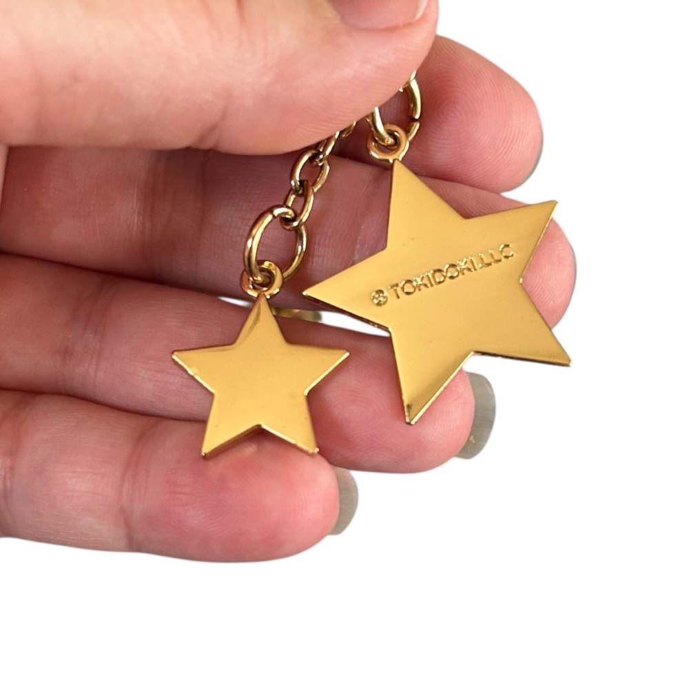 Tokidoki Stellina Unicorno 3D Bag Charm Gold Tone Stars Hardware Kawaii Sealed - Picture 6 of 7